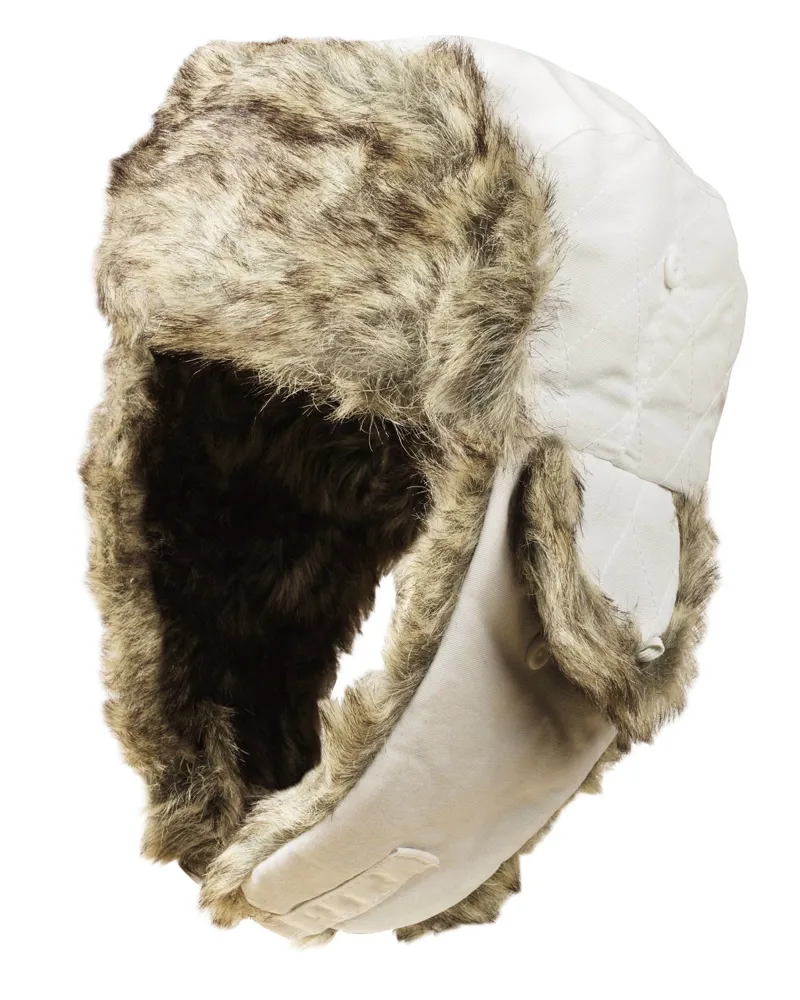 Musto Winter Fur Hat - Optic White