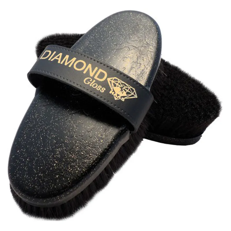 HAAS Diamond Gloss Body Brush - Black Glitter