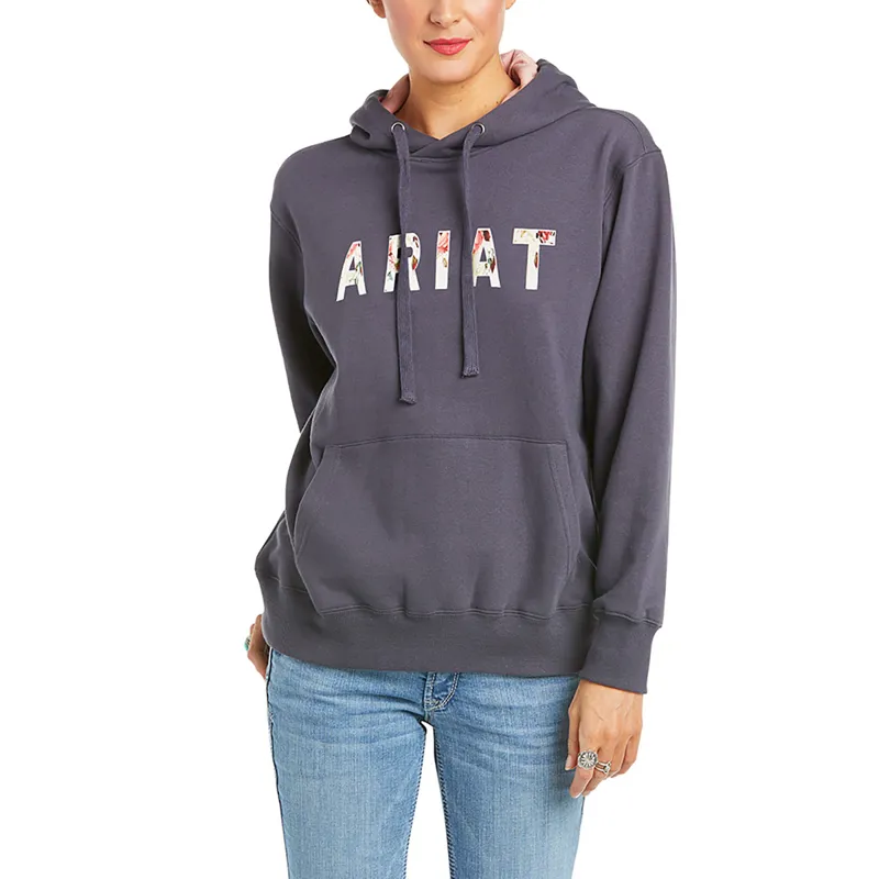 Ladies floral hoodie sale