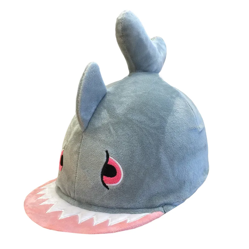 Equetech Animal Hat Silk Shady Shark