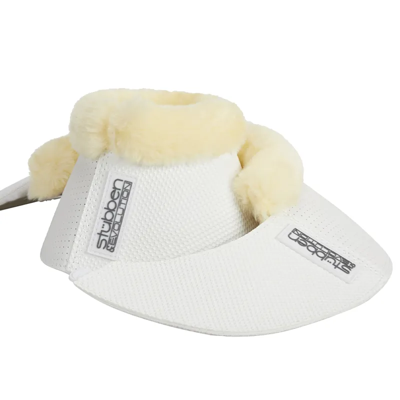 Stubben Gravity Fleece Lined Overreach Boots - White-1