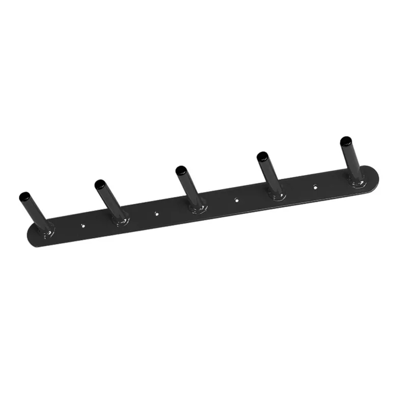 Stubbs Five Hook General Rack - Black