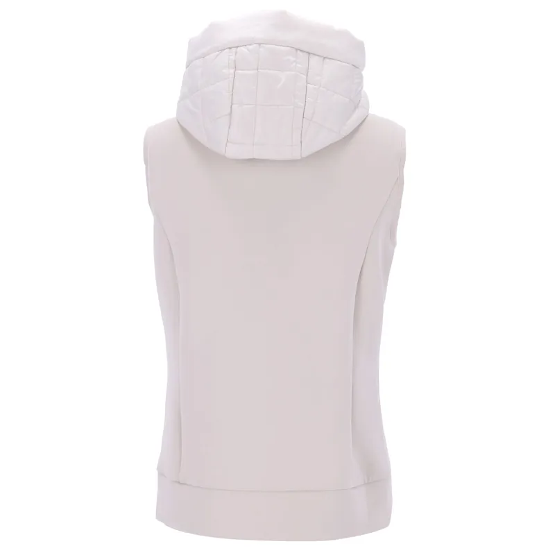 Schockemohle Ravina Ladies Hybrid Gilet - Chalk-1