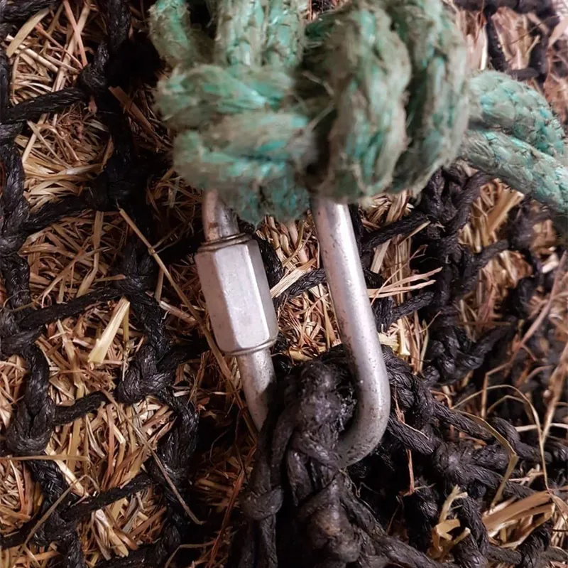 Trickle Net Screw Gate Rope Ring - 8mm-2