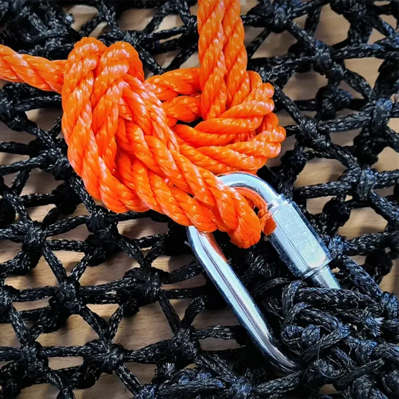Trickle Net Screw Gate Rope Ring - 8mm-1
