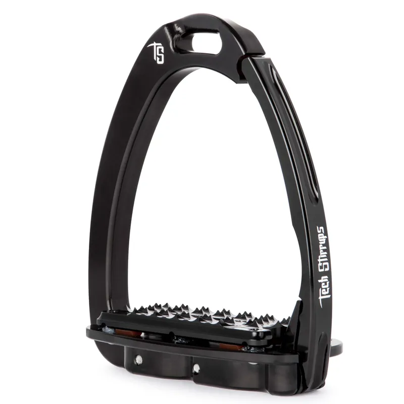 Tech Venice Plus Evo Safety Stirrups - Black/Black