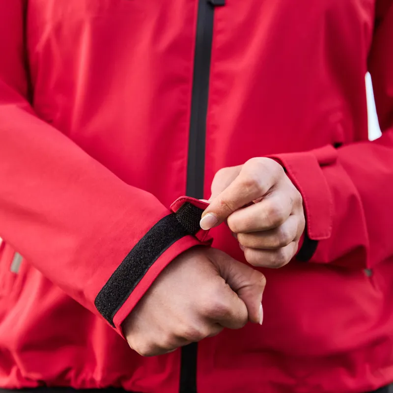 WeatherBeeta Jackson Ladies Waterproof Jacket - Bittersweet Red-6