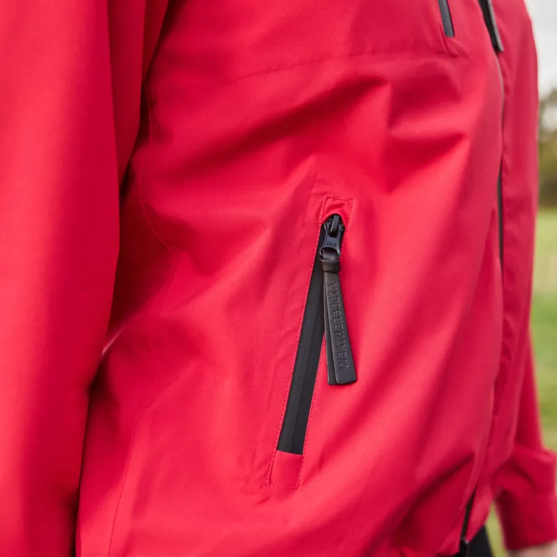 WeatherBeeta Jackson Ladies Waterproof Jacket - Bittersweet Red-5