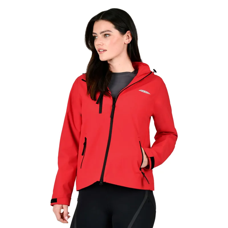 WeatherBeeta Jackson Ladies Waterproof Jacket - Bittersweet Red-1