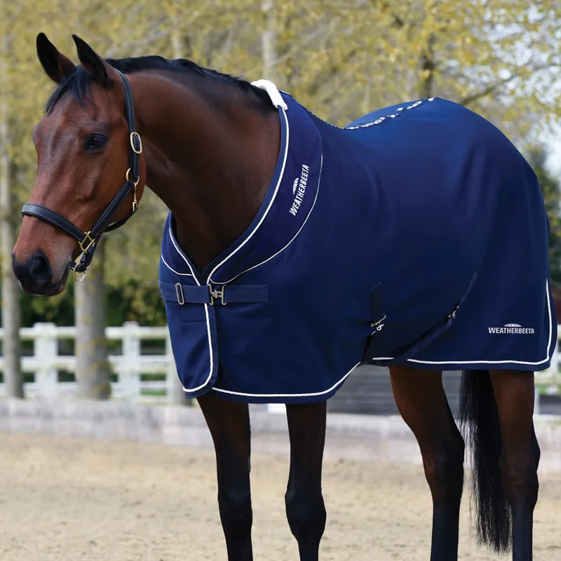 WeatherBeeta Opulence Show Sheet - Navy/White-2