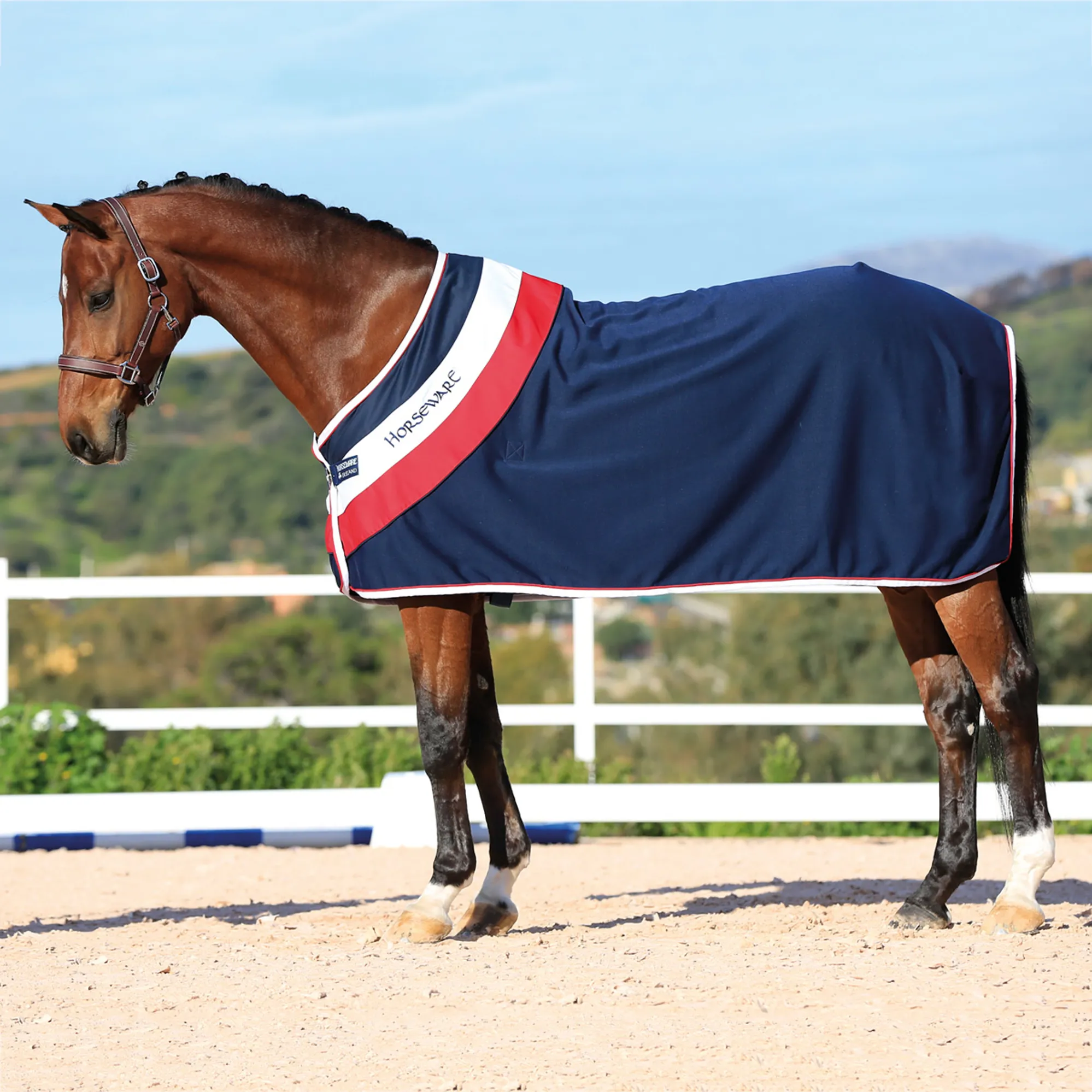 Tapis D'écurie Horseware Rambo Microfibre 100g - Taille 5'6 à Tapis D'écurie Horseware Rambo Microfibre 100g - Taille 5'6 à