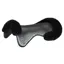 Acavallo Just-Gel Lambskin Half Pad - Black