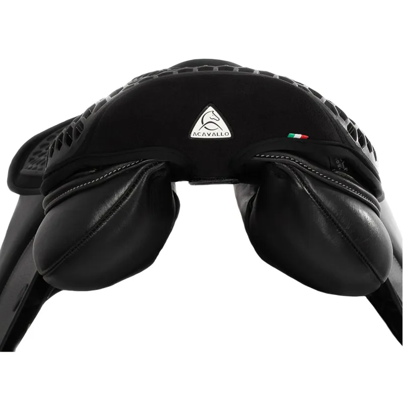 Acavallo Ortho Coccyx Gel Out Jump Seat Saver - Black-1