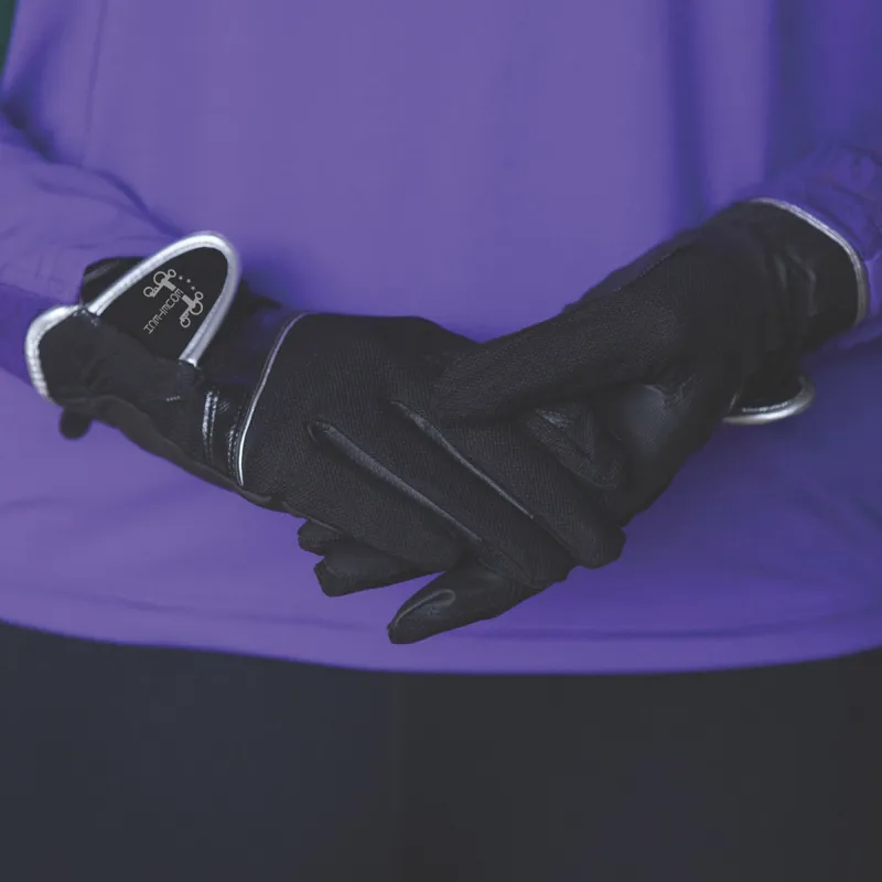 Equetech Airflex Sports Gloves - Black