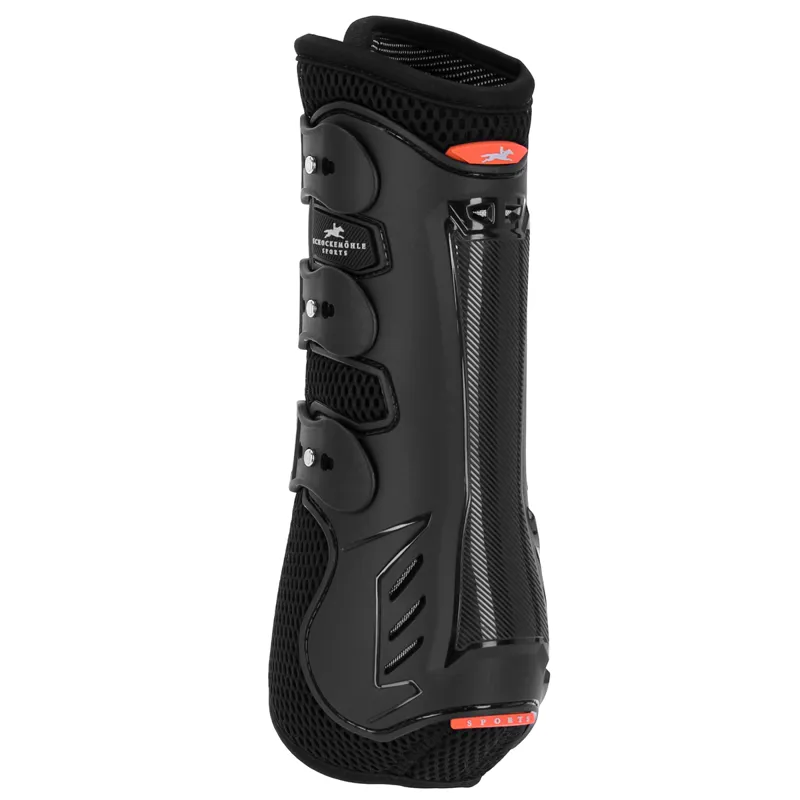 Schockemohle Air Flow Dressage Front Boots - Black-1