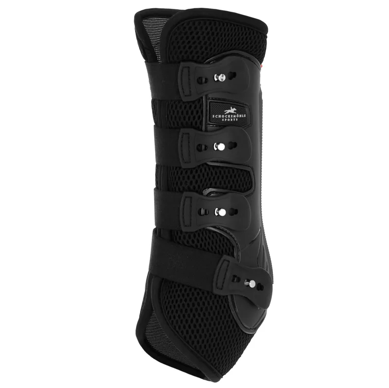 Schockemohle Air Flow Dressage Hind Boots - Black-4