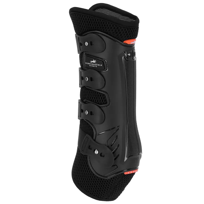 Schockemohle Air Flow Dressage Hind Boots - Black-3