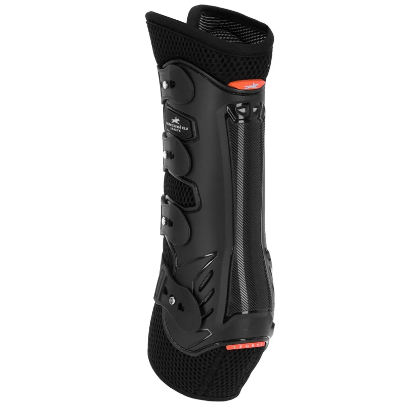 Schockemohle Air Flow Dressage Hind Boots - Black-2