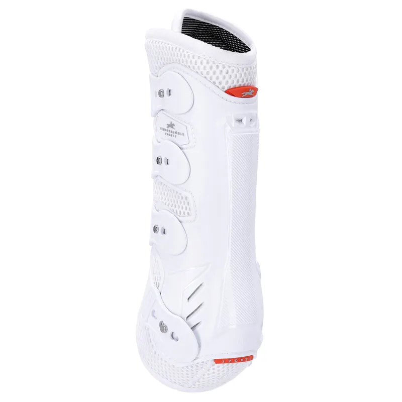 Schockemohle Air Flow Dressage Hind Boots - White