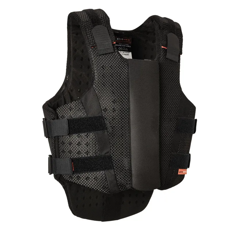 Airowear Airmesh II Ladies Body Protector Black Redpost Equestrian