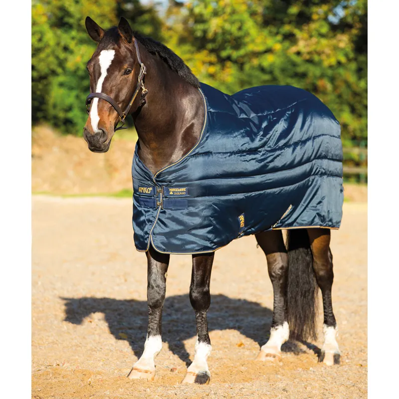 Amigo XL Insulator Standard Neck 200g Stable Rug Navy/Navy/Gold