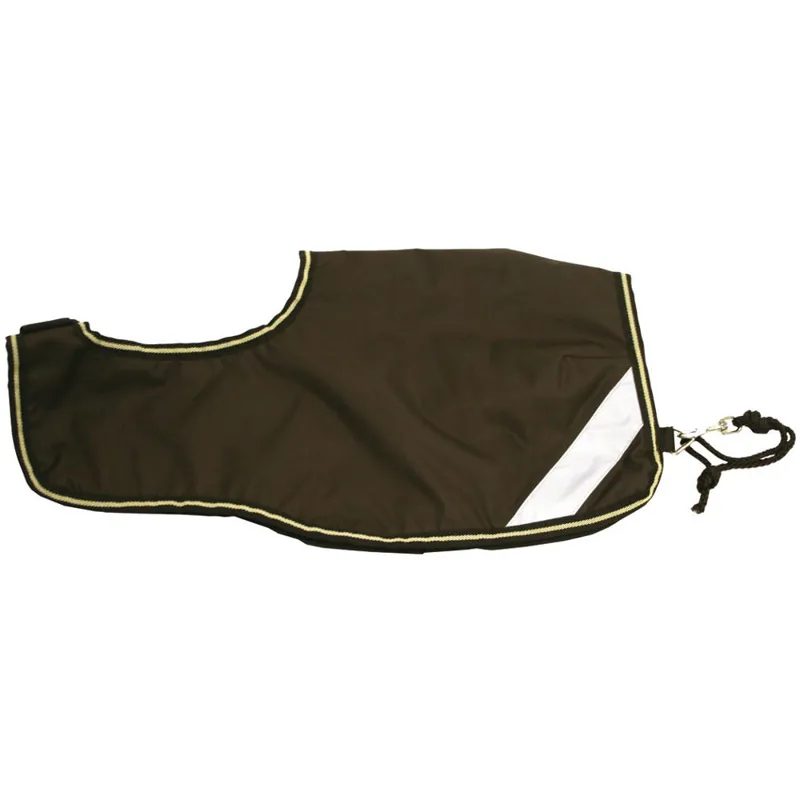 Amigo Competition Exercise Sheet Fleece Lining - Brown/Cream-1