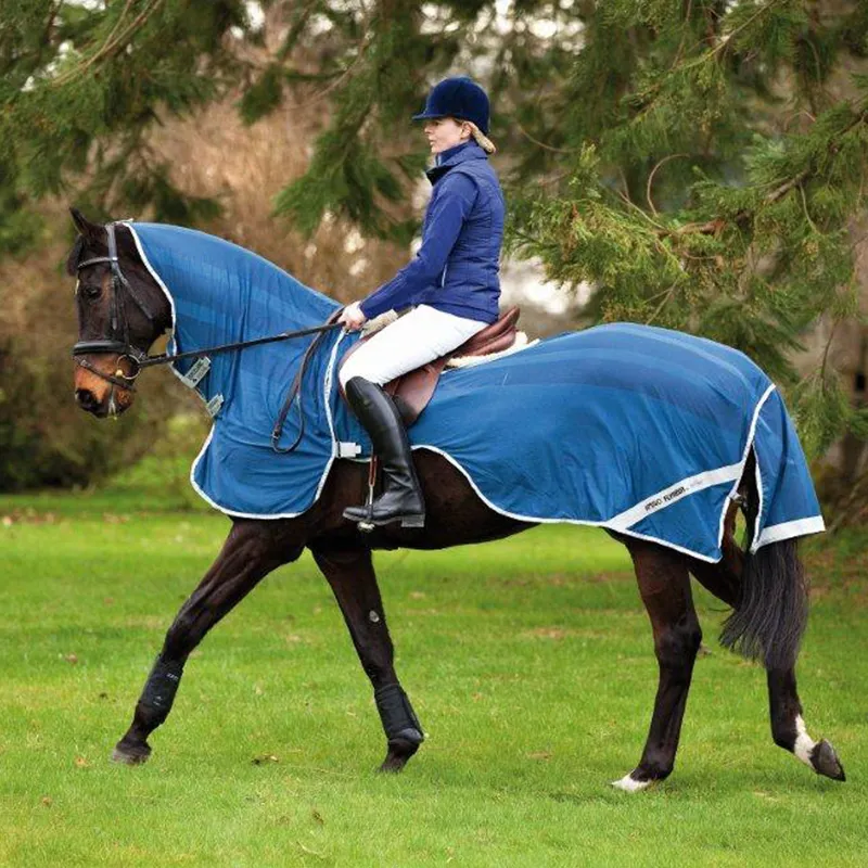 amigo flyrider full neck fly rug exercise sheet navy redpost amigo fly sheet