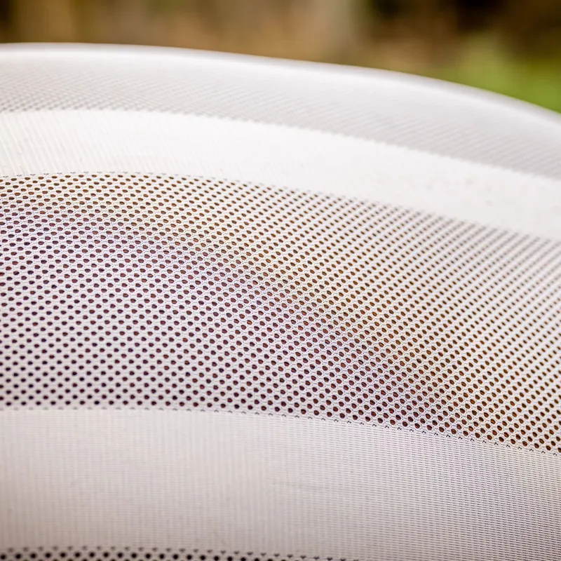 Amigo Flyrider Full Neck Fly Rug Exercise Sheet - Chalk/Navy-5