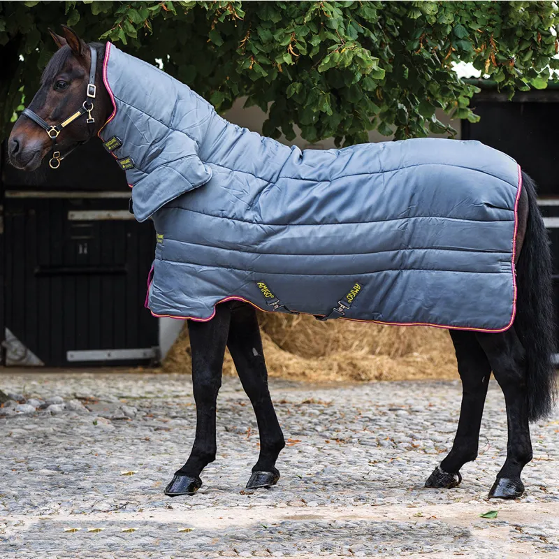 Amigo Insulator All-In-One Heavy 350g Stable Rug - Grey/Purple/Yellow