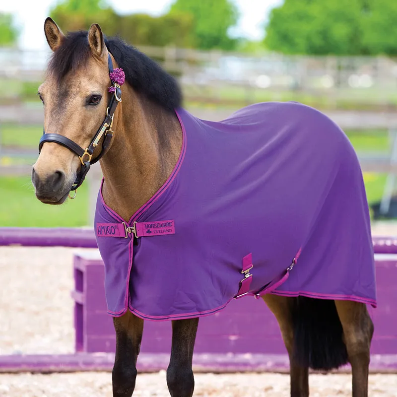 Amigo Jersey Cooler Pony Rug Berry/Fuchsia