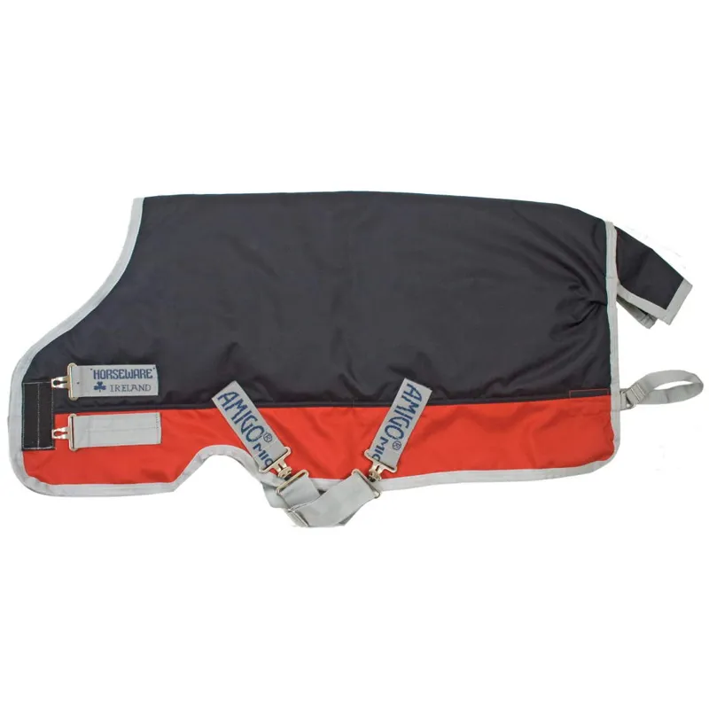 Amigo Mio Lite Turnout Rug Navy/Red