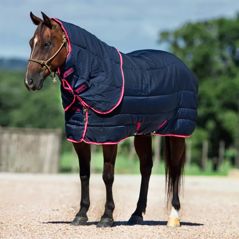 Amigo Stable Vari-Layer Plus Medium 250g Stable Rug - Navy/Red