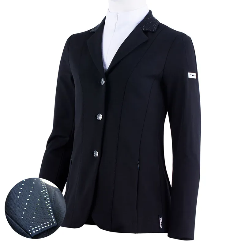 Animo Leara B7 Girls Competition Jacket - Blu Navy