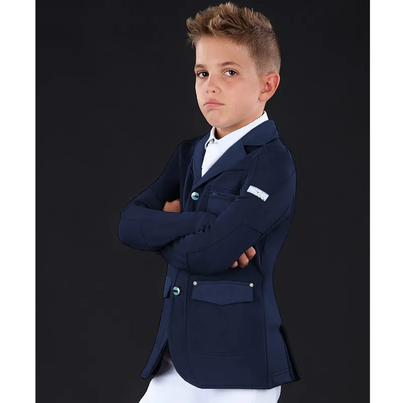 Animo Itaco Boys Competition Jacket Blu Navy
