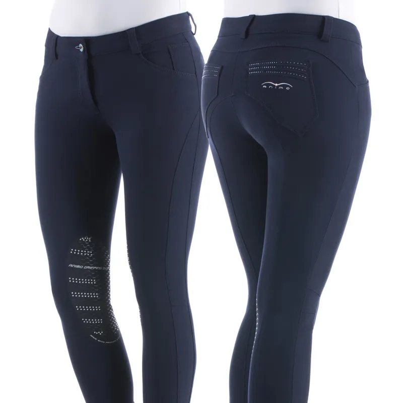 Animo Nitter Knee Grip Ladies Breeches - Ombra
