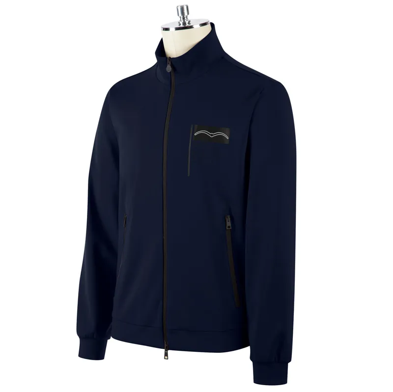 Animo Eblange Mens Sweat Jacket - Blu Navy