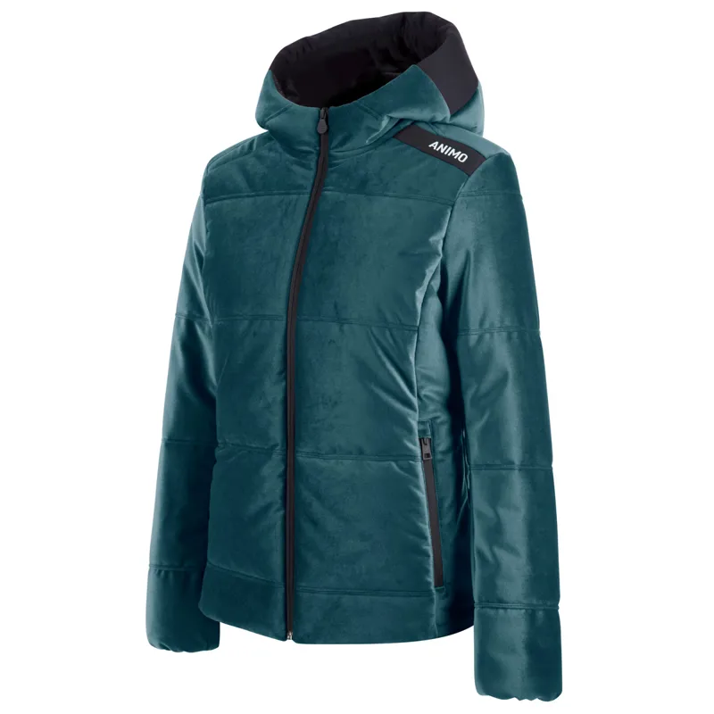 Animo Flash Laboss Ladies Velvet Jacket - Laguna