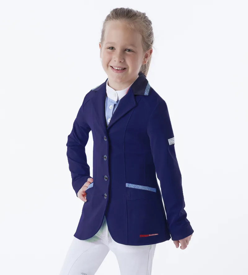 Animo Lap Childs Competition Jacket Pony Division Ombra Navy