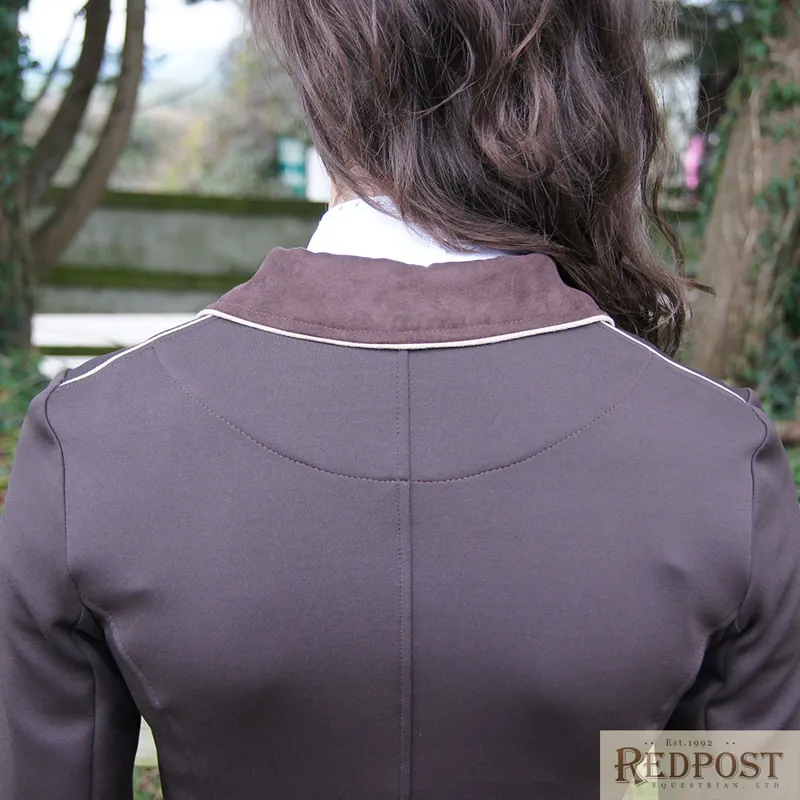Animo Lector Ladies Competition Jacket - Marrone Brown-3