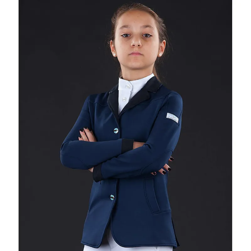 Animo Lucente Childs Competition Jacket Pony Division Navy 12 year
