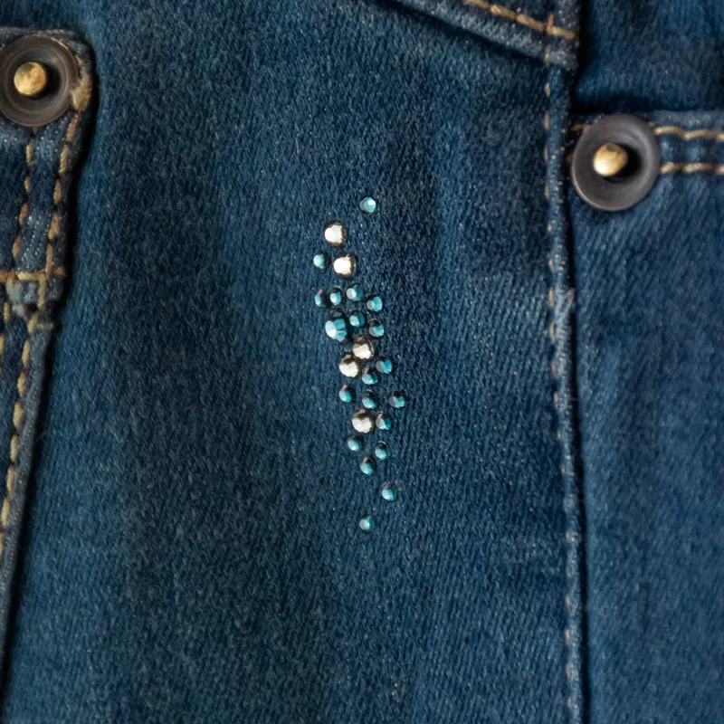 Animo Nigeria Full Grip Ladies Breeches - Jeans-3