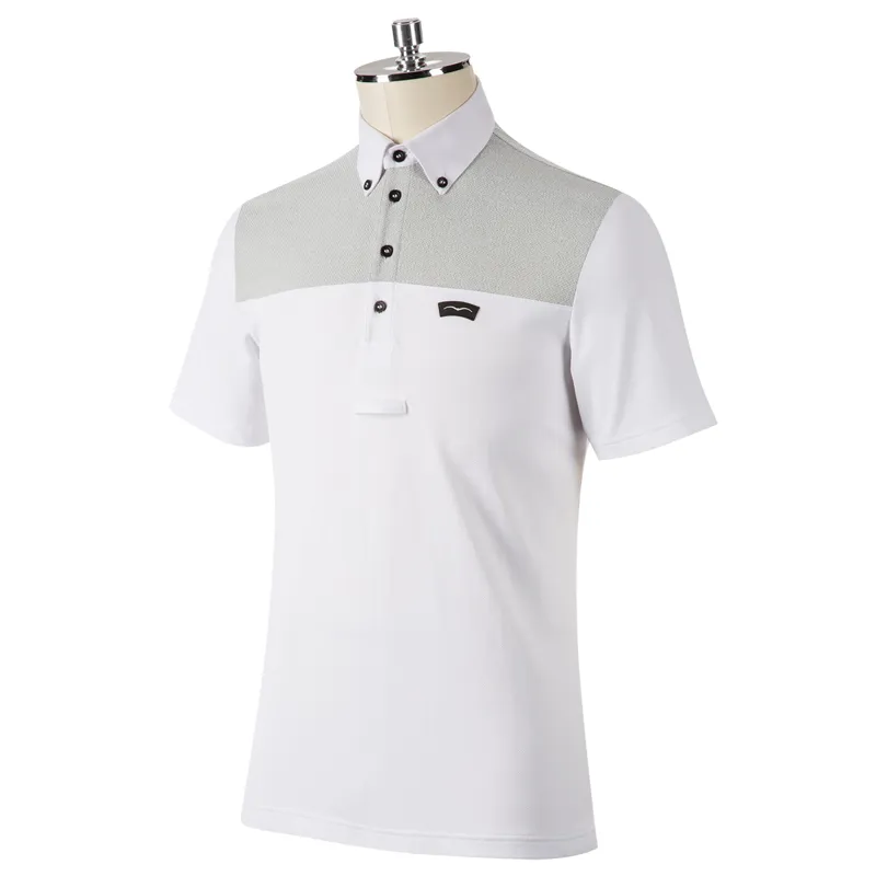 Animo Alkot Mens Competition Shirt - Bianco White