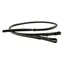 Antares Signature Curb Reins - Black