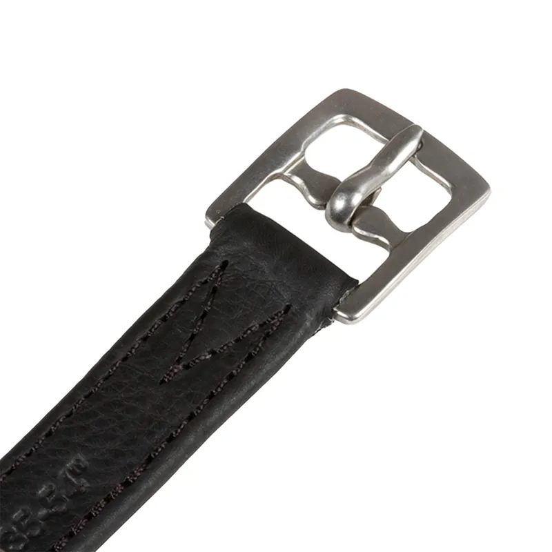 Antares Signature Stirrup Leathers - Black-2