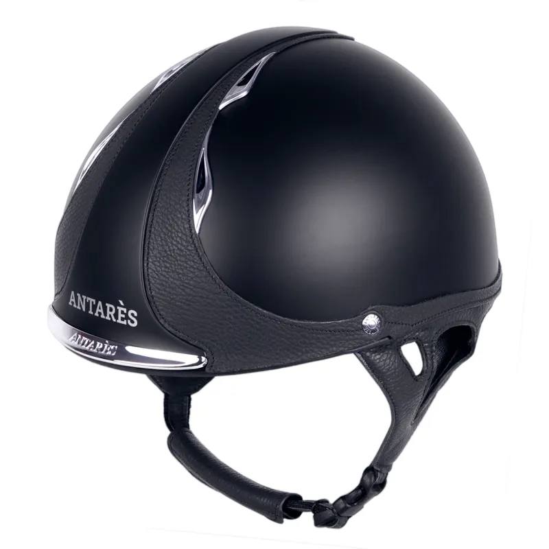 Antares Galaxy Race Riding Hat - Black/Black