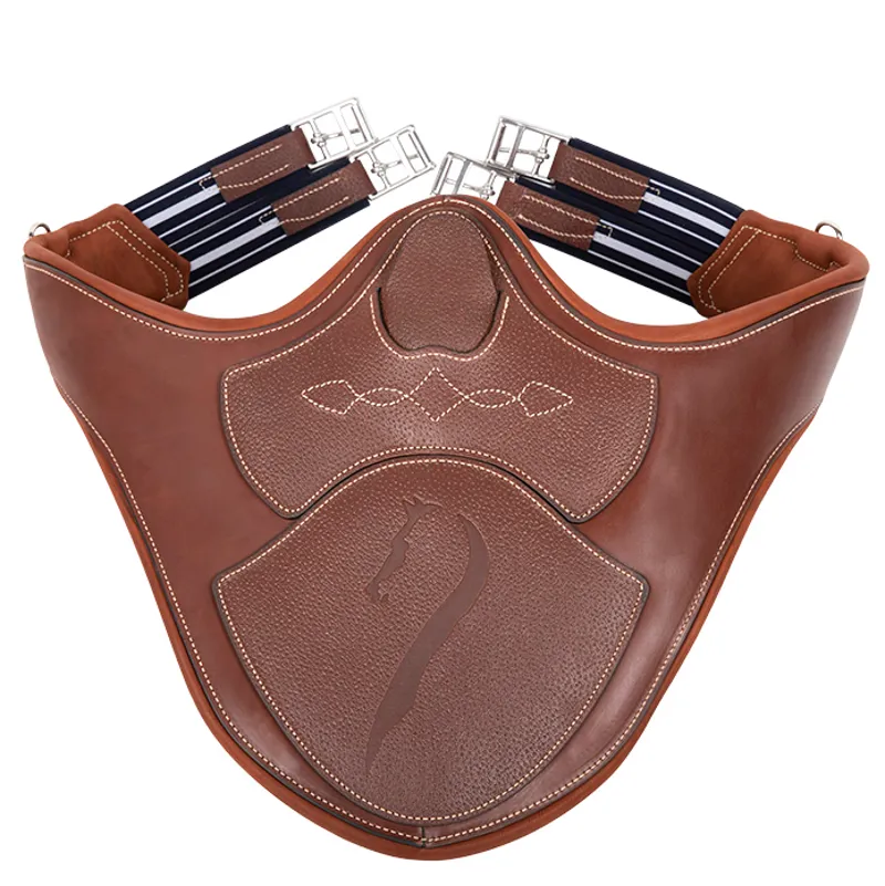 Antares Easy Clip Long Stud Girth - Brown