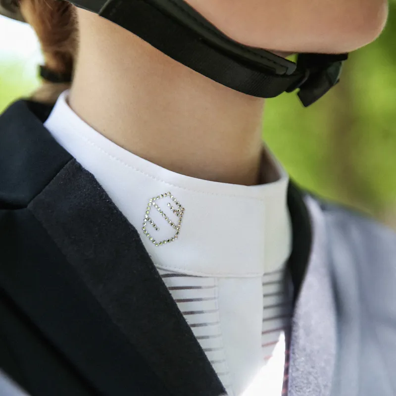 Samshield Apolline Ladies Show Shirt - White-7