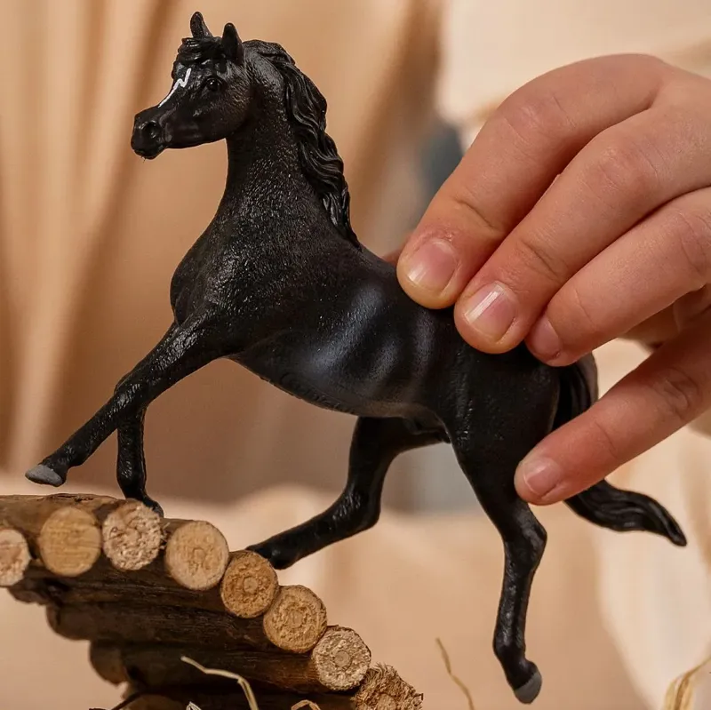 Schleich Arabian Stallion Horse Toy-1