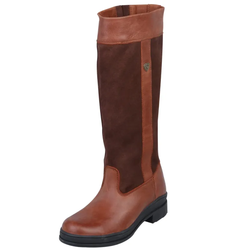 Ariat Windermere Womens Long Country Boot - Chocolate