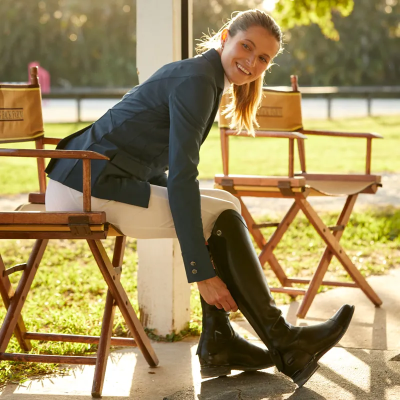 Ariat Devon Ladies Tall Riding Boots - Regular Calf - Black-6